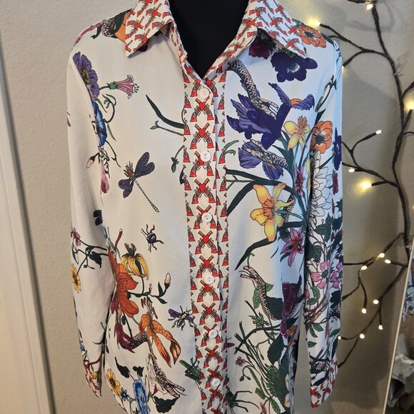 CYYC Tops - CYYC - Medium Floral Blouse - EUC